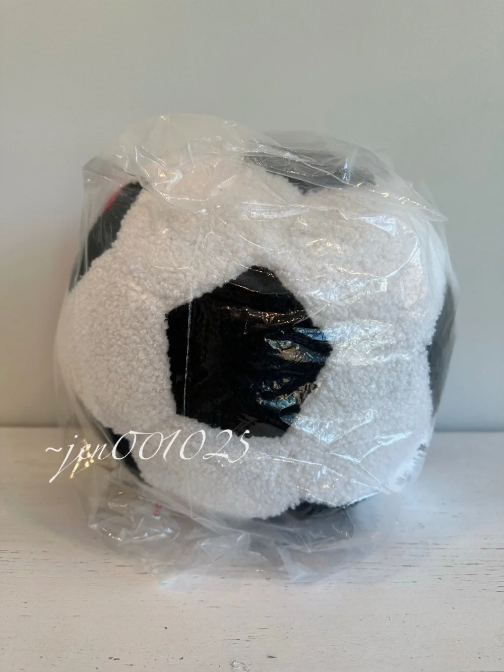 Soccer Ball Sport Boucle Decorative Throw Pillow - Pillowfort